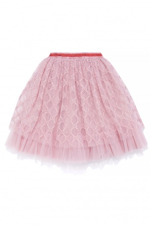 Tulle skirt with a logo, zdjęcie 1 Tulle skirt with a logo od Gucci Kids